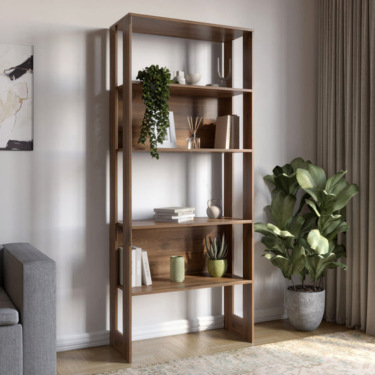 Модуль-1 стеллаж полки LION Нобу Дуб Ливорно (LION-042389)