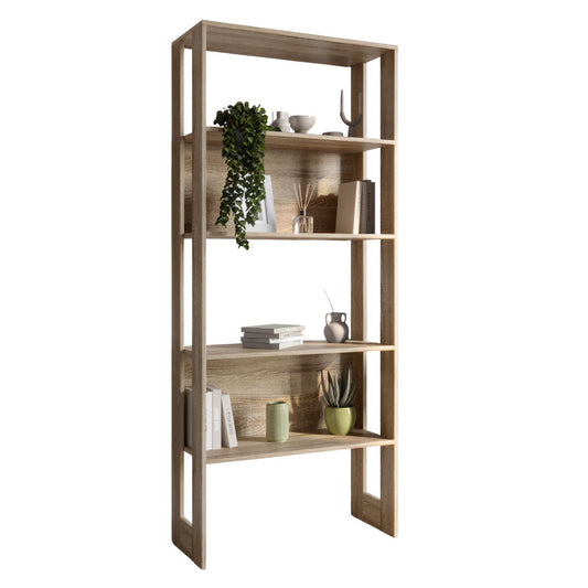 Модуль-1 стеллаж полки LION Нобу Дуб Сонома трюфель (LION-042391)