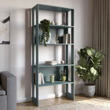 Модуль-1 стеллаж полки LION Нобу Гранит серый (LION-042392)