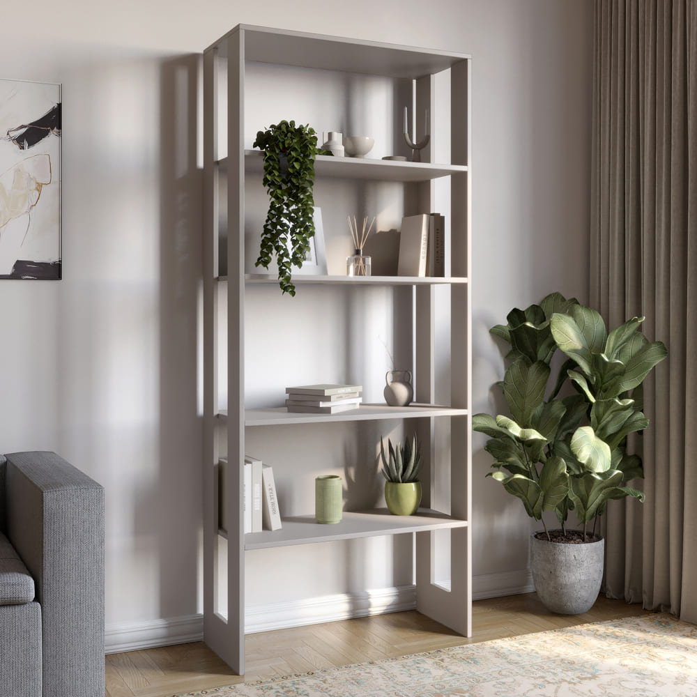 Модуль-1 стеллаж полки LION Нобу Кашемир (LION-042410) ТОП