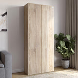 Модуль-3 шкаф распашной двухдверный LION Нобу Дуб Сонома (LION-042398)