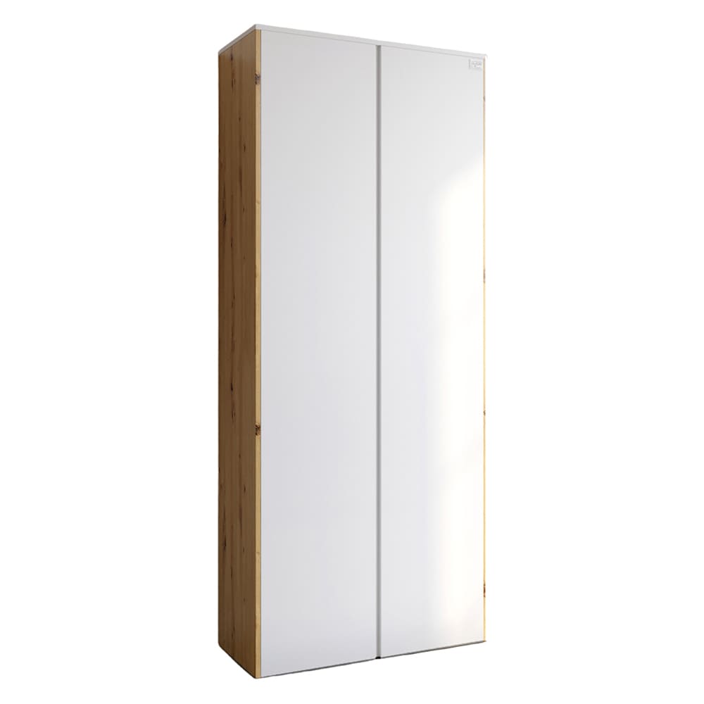 Модуль-3 шкаф распашной двухдверный LION Нобу Нимфея Альба/Дуб Артизан (LION-042408)