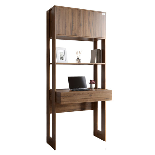 Модуль-2 стеллаж со столом и полками LION Нобу Дуб Ливорно (LION-042443)