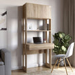 Модуль-2 стеллаж со столом и полками LION Нобу Дуб Сонома трюфель (LION-042445)