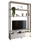 Модуль-4 стеллаж с полками и тумбой под ТВ LION Нобу Кашемир (LION-042433)