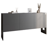 Комод-2 3-дверный LION Нобу 160х34х80 см Антрацит (LION-042217)