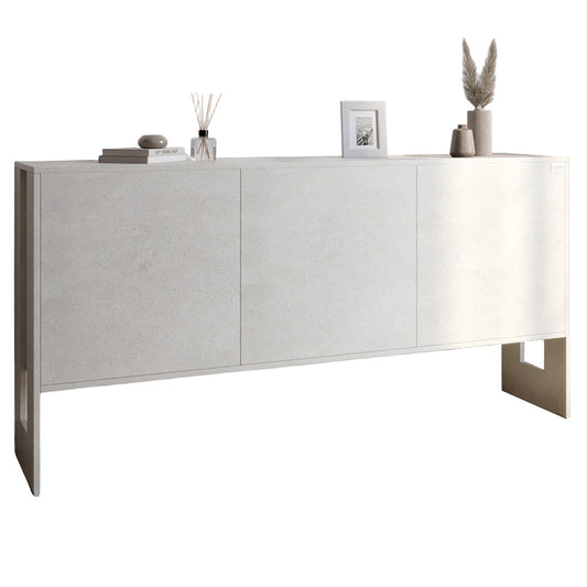 Комод-2 3-дверный LION Нобу 160х34х80 см Бетон Style (LION-042291)