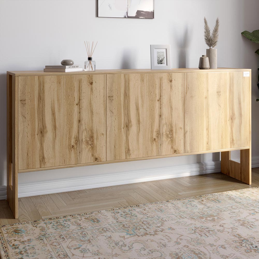 Комод-2 3-дверный LION Нобу 160х34х80 см Дуб Аппалачи (LION-042294)