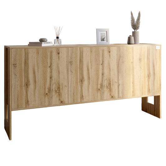 Комод-2 3-дверный LION Нобу 160х34х80 см Дуб Аппалачи (LION-042294)