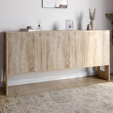 Комод-2 3-дверный LION Нобу 160х34х80 см Дуб Сонома (LION-042371)