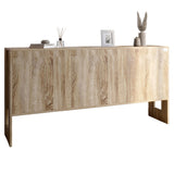 Комод-2 3-дверный LION Нобу 160х34х80 см Дуб Сонома трюфель (LION-042372)