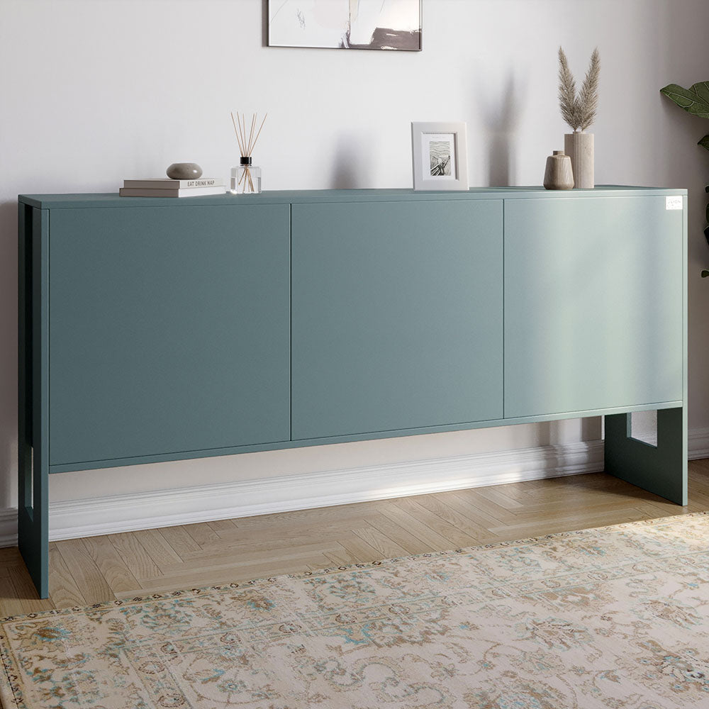 Комод-2 3-дверный LION Нобу 160х34х80 см Гранит серый (LION-042374)