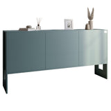 Комод-2 3-дверный LION Нобу 160х34х80 см Гранит серый (LION-042374)