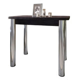 Обеденный стол раскладной LION Нота Бетон темный 60x90/90x120 (LION-041278)