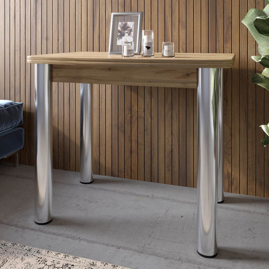 Обеденный стол раскладной LION Нота Дуб Аппалачи 60x90/90x120 (LION-041280)