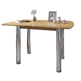 Обеденный стол раскладной LION Нота Дуб Артизан 60x90/90x120 (LION-041281)