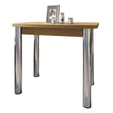 Обеденный стол раскладной LION Нота Дуб Артизан 60x90/90x120 (LION-041281)