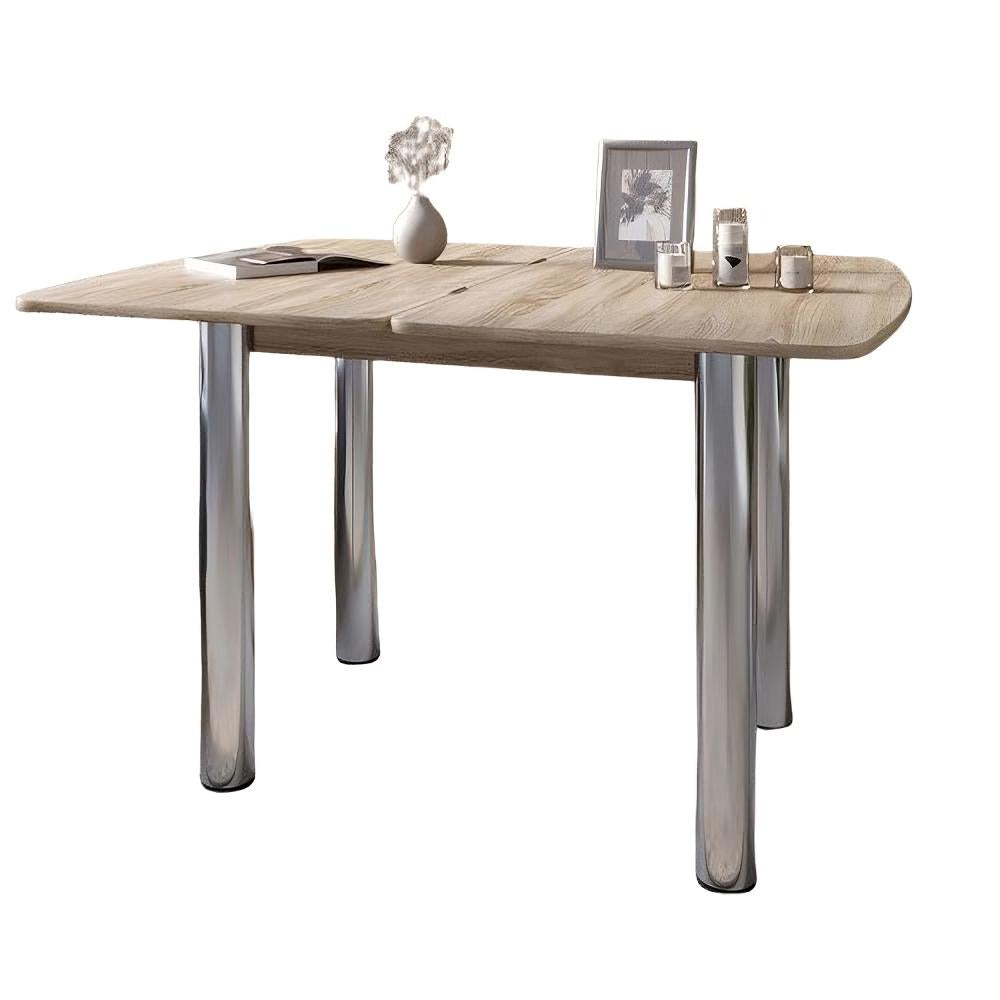 Обеденный стол раскладной LION Нота Дуб Сонома 60x90/90x120 (LION-041283)