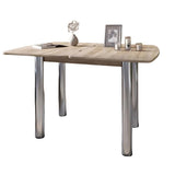 Обеденный стол раскладной LION Нота Дуб Сонома 60x90/90x120 (LION-041283)