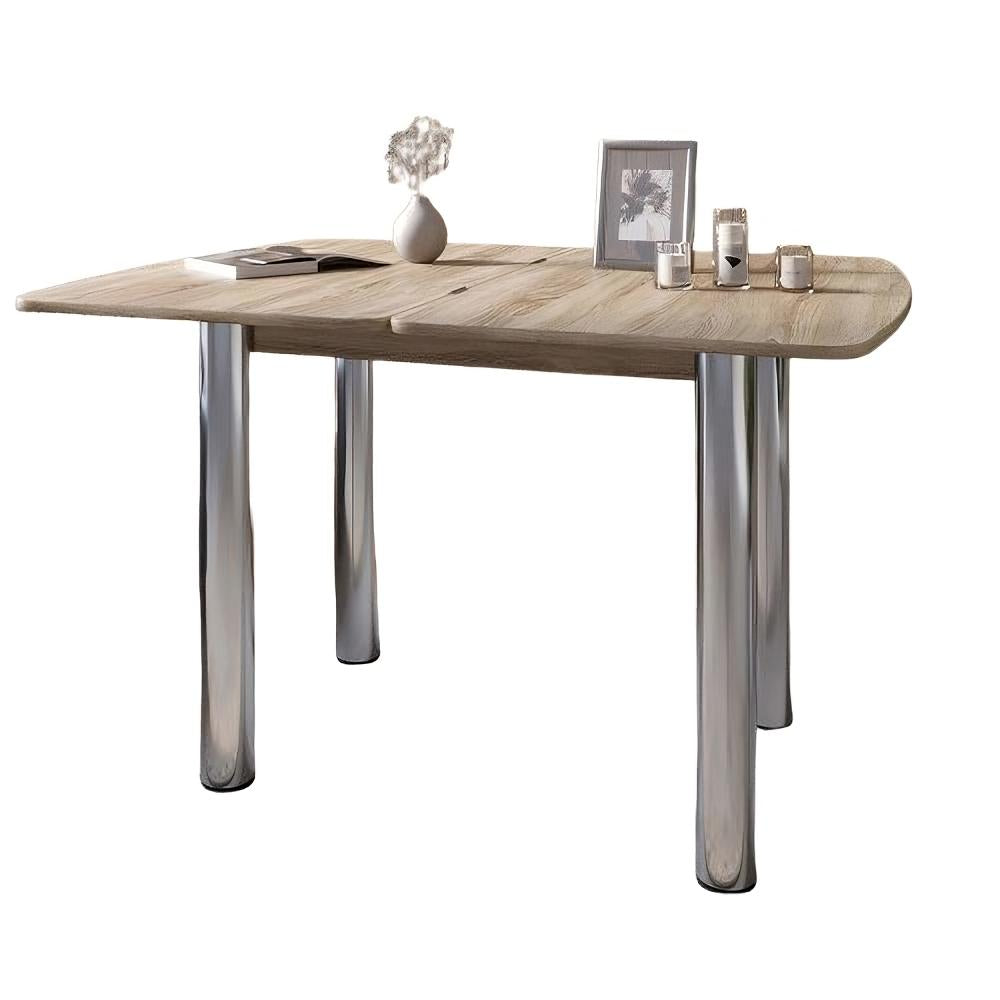 Обеденный стол раскладной LION Нота Дуб Сонома трюфель 60x90/90x120 (LION-041284)