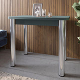 Обеденный стол раскладной LION Нота Гранит серый 60x90/90x120 (LION-041279)