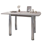 Обеденный стол раскладной LION Нота Кашемир 60x90/90x120 (LION-041285) ТОП