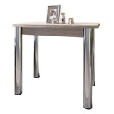 Обеденный стол раскладной LION Нота Самоа дымчатый 60x90/90x120 (LION-041288)