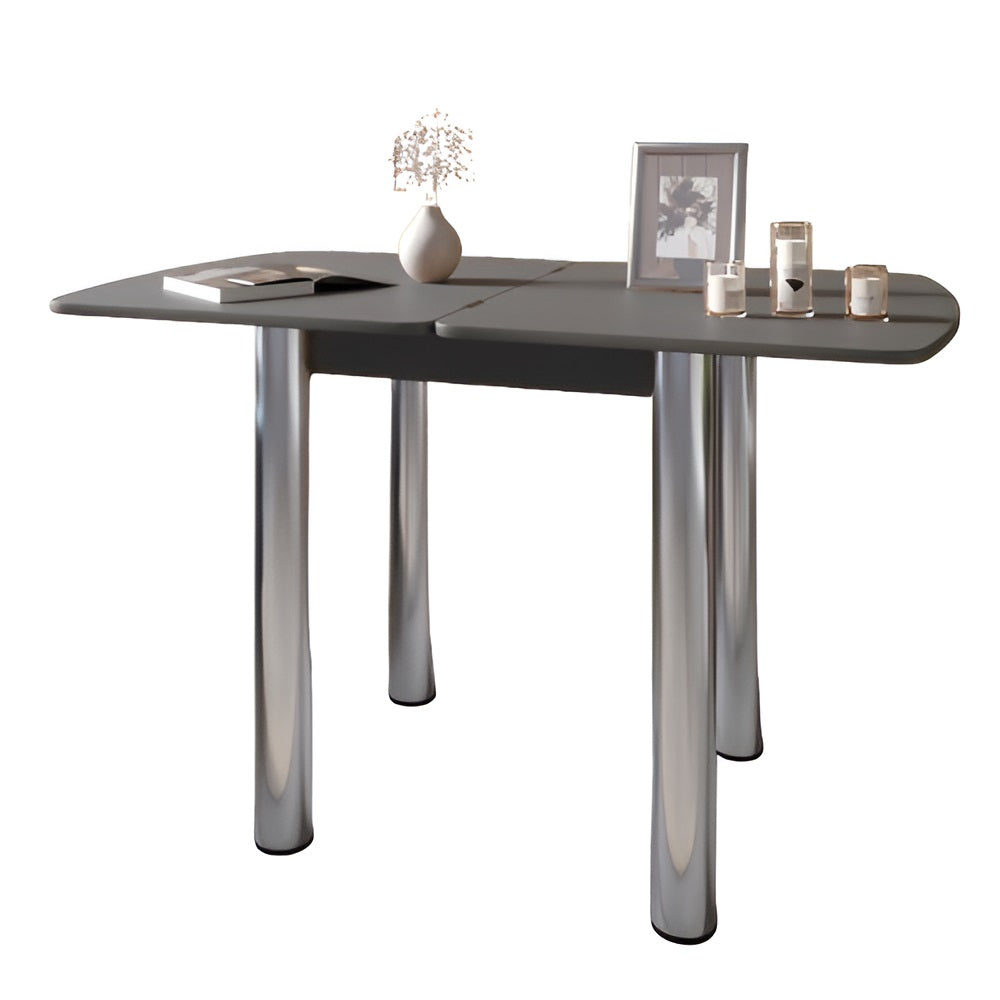 Обеденный стол раскладной LION Нота Мини Антрацит 60x70/70x120 (LION-041290)