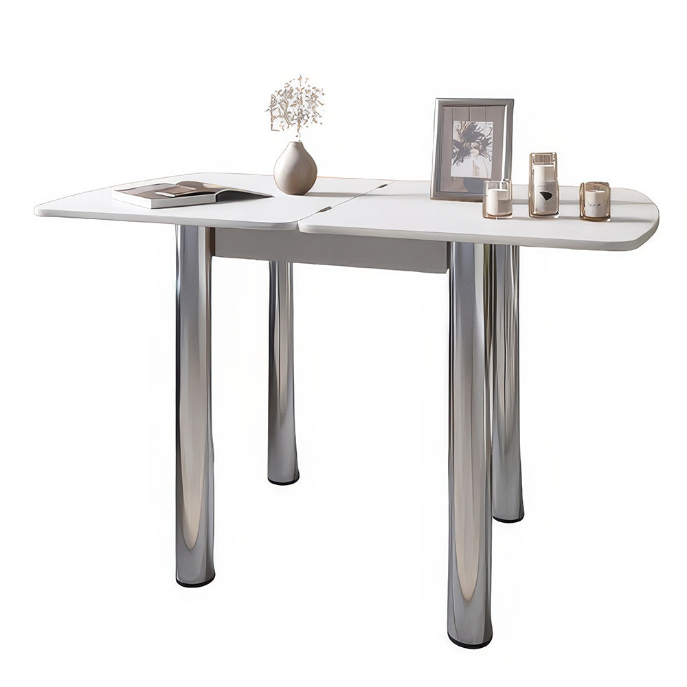 Обеденный стол раскладной LION Нота Мини Нимфея Альба 60x70/70x120 (LION-041300)