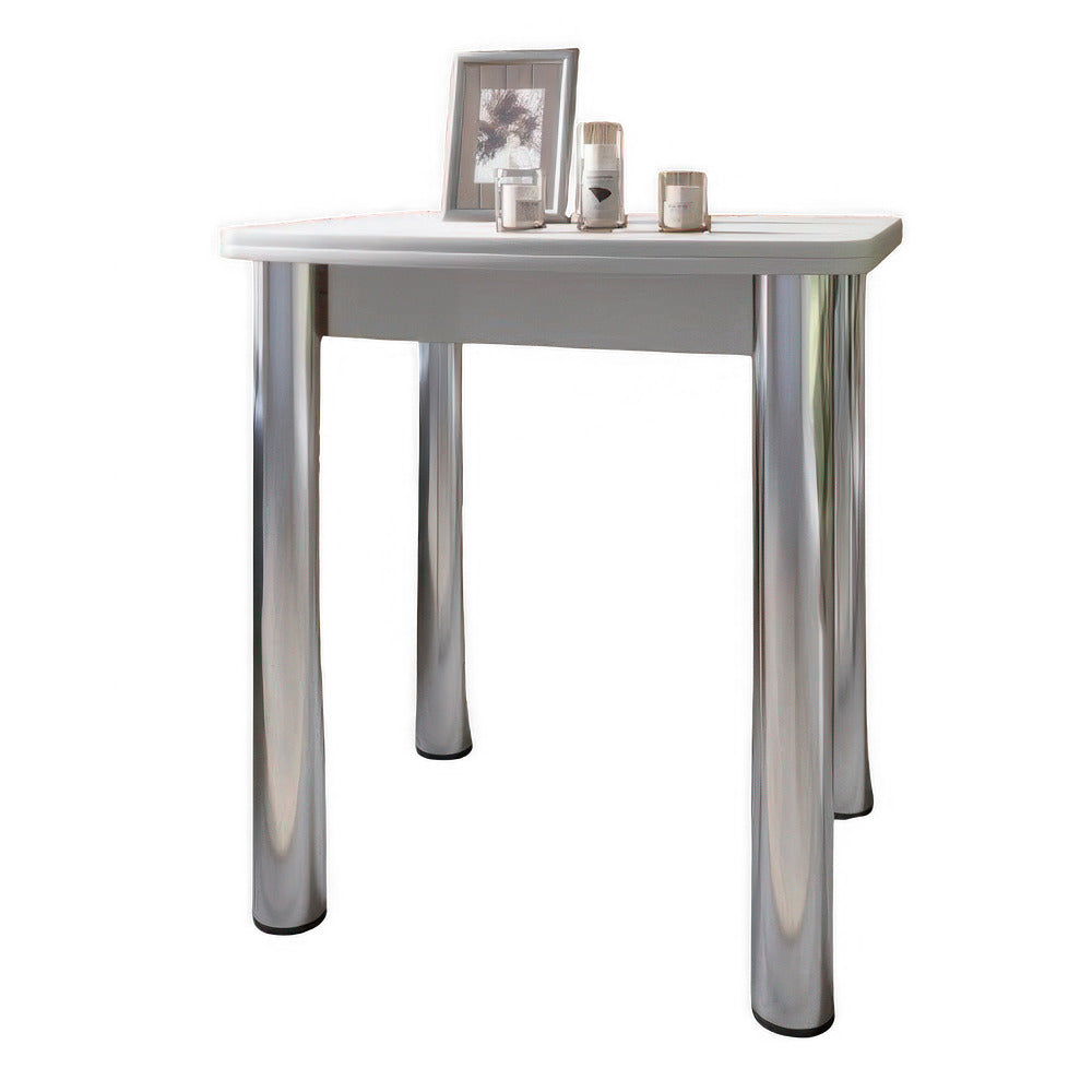 Обеденный стол раскладной LION Нота Мини Нимфея Альба 60x70/70x120 (LION-041300)