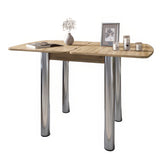 Обеденный стол раскладной LION Нота Мини Дуб Аппалачи 60x70/70x120 (LION-041294)