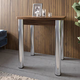 Обеденный стол раскладной LION Нота Мини Дуб Ливорно 60x70/70x120 (LION-041296)