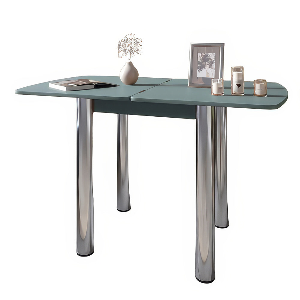 Обеденный стол раскладной LION Нота Мини Гранит серый 60x70/70x120 (LION-041293)