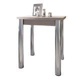 Обеденный стол раскладной LION Нота Мини Самоа дымчатый 60x70/70x120 (LION-041302)