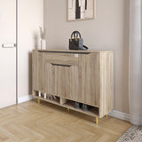 Тумба для обуви в прихожуюLION Салливан Тумба-2 Дуб Сонома трюфель (LION-041126)