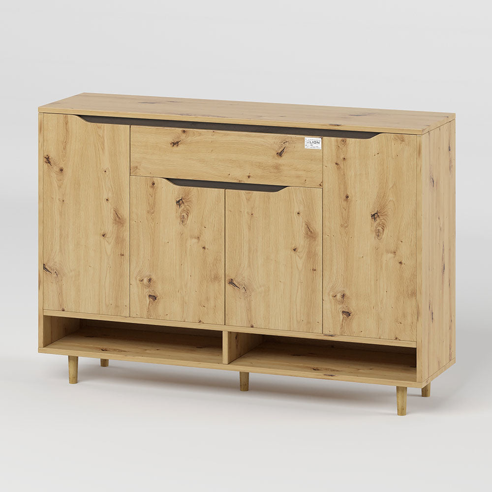 Тумба для обуви в прихожуюLION Салливан Тумба-2 Дуб Артизан (LION-041123)