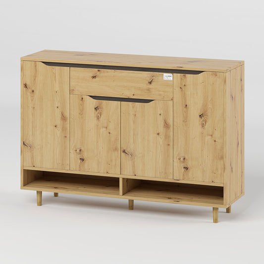 Тумба для обуви в прихожуюLION Салливан Тумба-2 Дуб Артизан (LION-041123)