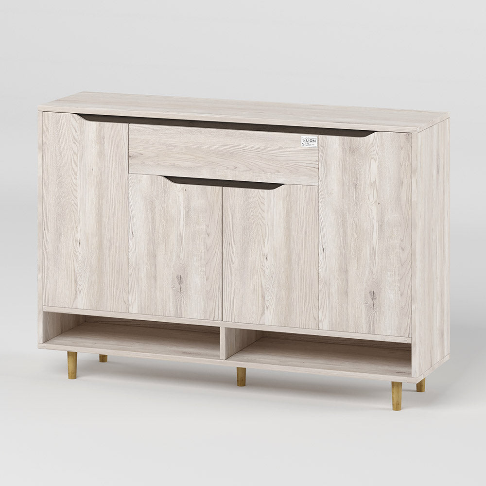 Тумба для обуви в прихожуюLION Салливан Тумба-2 Нимфея альба/Самоа Дымчатый (LION-041144)