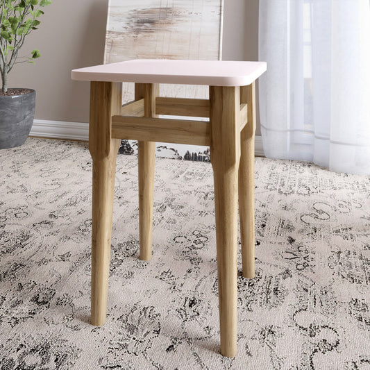 Табурет на кухню Маями кромка ПВХ 0,45 мм Розовый (LION-041257)