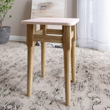 Табурет на кухню Маями кромка ПВХ 0,45 мм Розовый (LION-041257)