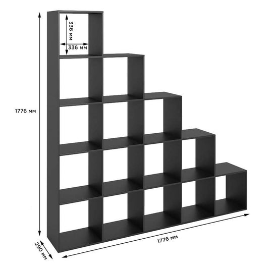 Стеллаж М-ЗОН Джеко 1776 Нимфея Альба (белый) (MZN-031007)