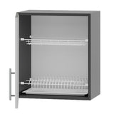 Кухонный модуль сушарка Оптима Верх В22-500 Дуб Сонома/Нимфея Альба (Белый) 500х296х560 мм (DTM-072814)