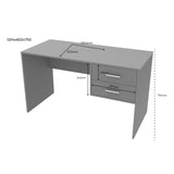 Офисный стол Doros Т2 120х60х75 см Графит (DRS-011311)