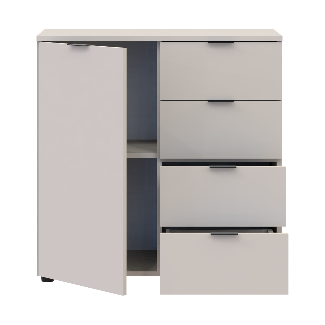 Комод в гостиную Doros Рон 1 80х38х81 см Кашемир (DRS-011452)