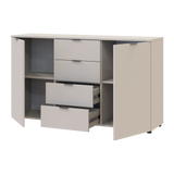 Комод в спальню Doros Рон 5 140х38х81 см Кашемир (DRS-011456)