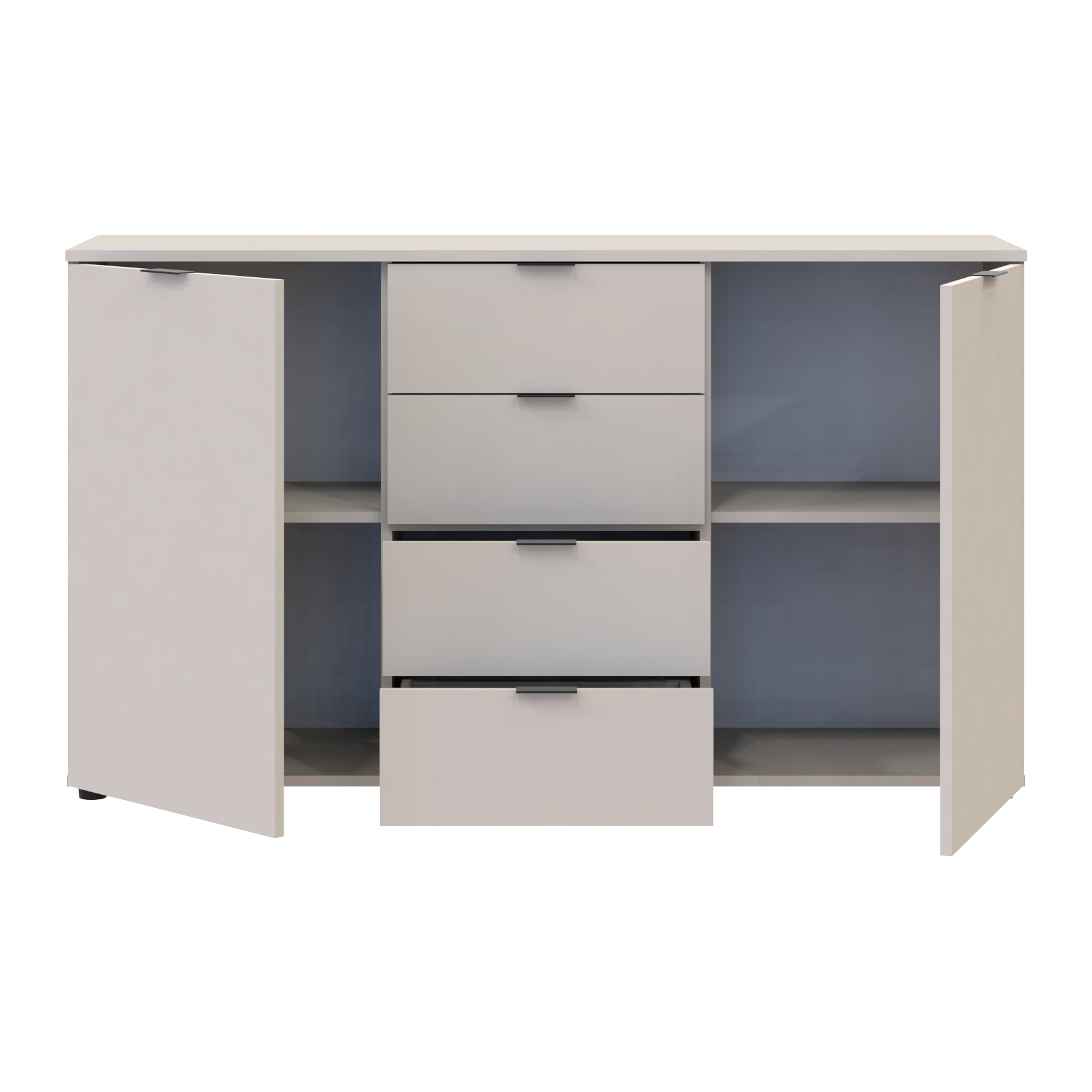 Комод в спальню Doros Рон 5 140х38х81 см Кашемир (DRS-011456)