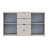 Комод в спальню Doros Рон 5 140х38х81 см Кашемир (DRS-011456)