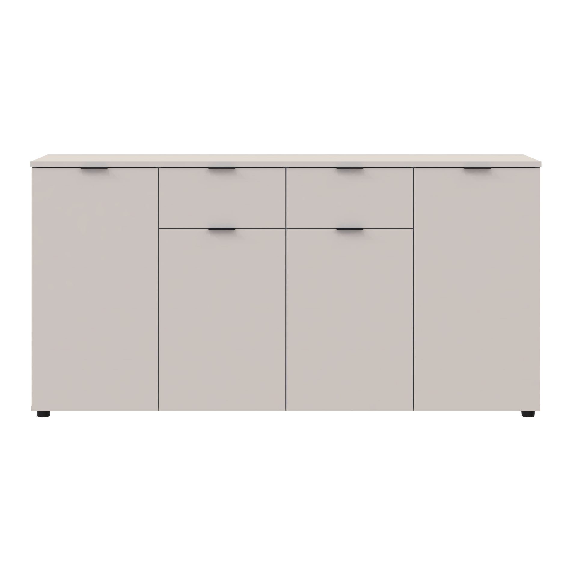 Комод в гостиную Doros Рон 7 160х38х81 см Кашемир (DRS-011458)