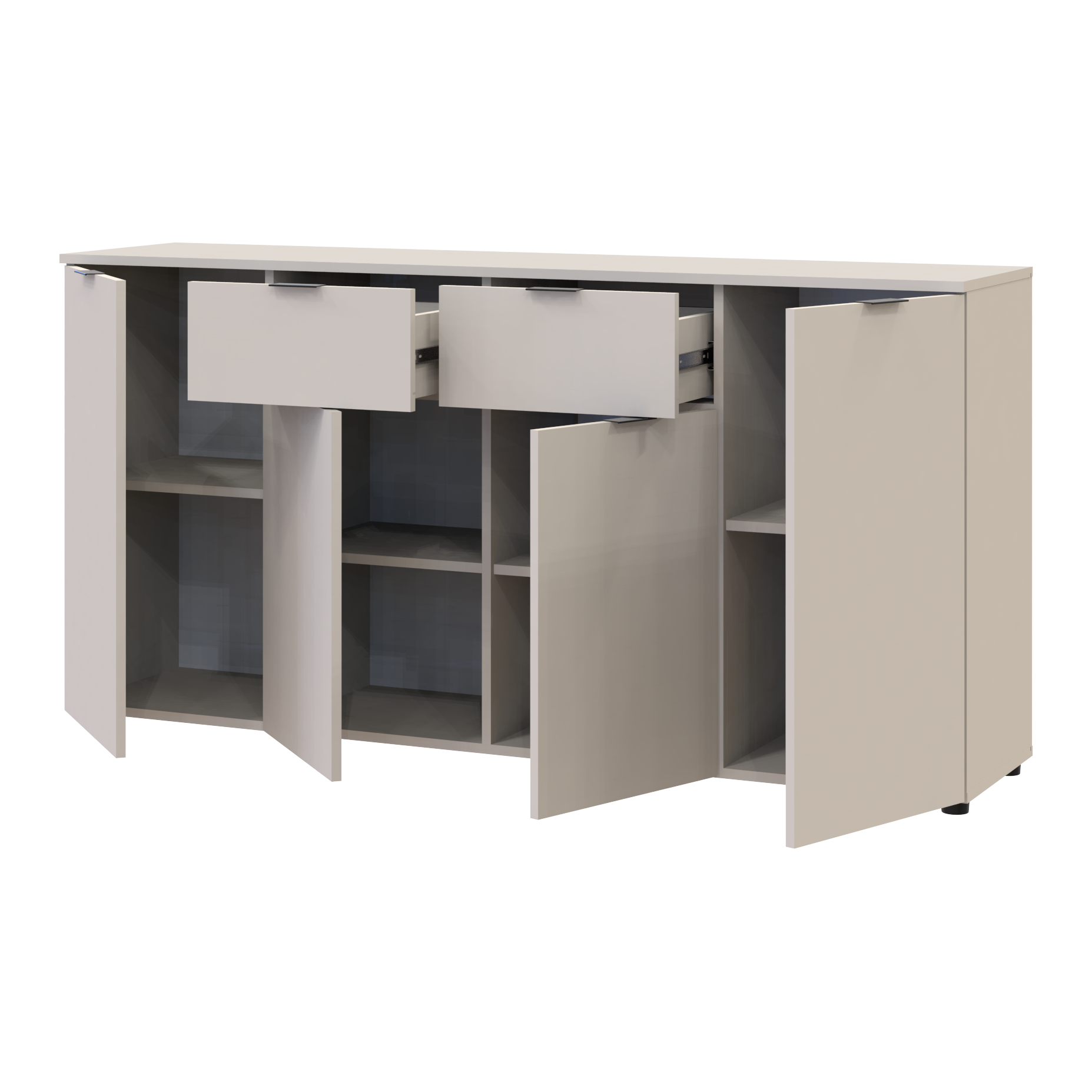 Комод в гостиную Doros Рон 7 160х38х81 см Кашемир (DRS-011458)