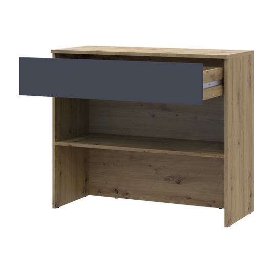 Тумба для обуви Doros Сплит 94х39х80 см Дуб артизан/Графит (DRS-011461)